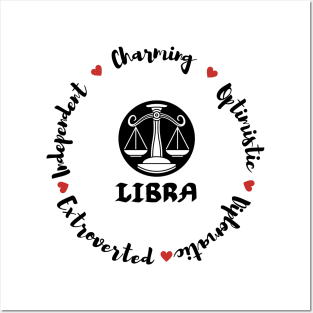 Libra ♎⚖️ Zodiac Sign Astrology Sign Horoscope Posters and Art